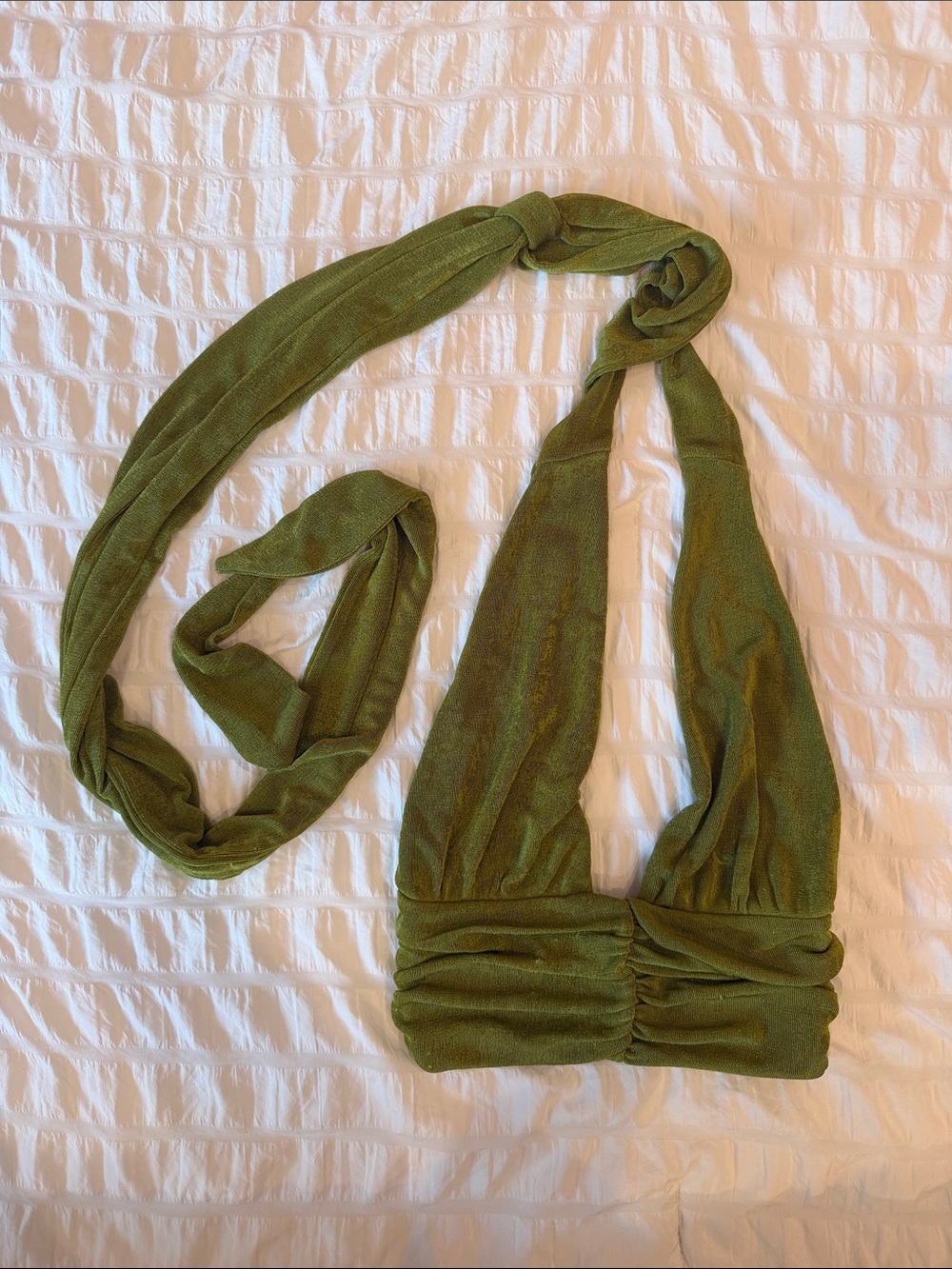 Tiger Mist Carmens Top - Green Size S NWT